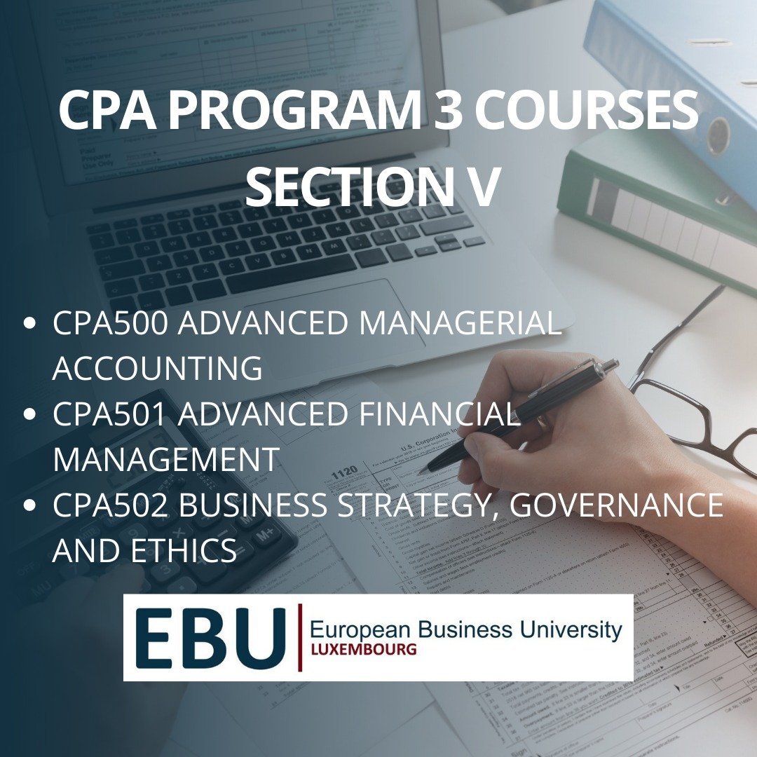 CPA Program Section V